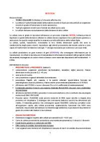 Riassunti e panieri di Biologia Applicata allo sport (Unicusano)