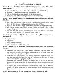 Vietnamese Labor Law: Questions and Cases