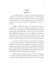 Plan de Mantenimiento para la Flota de Transporte de la Empresa CARBOZULIA