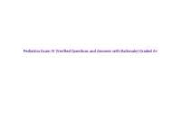 Pediatrics Exam IV: Neurological Assessment, ADHD, Lead Poisoning, and More