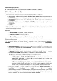 Teorías Científicas: Realismo y Verdad Aprobada - Prof. San Pedro