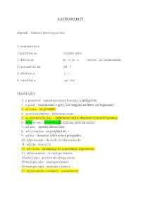 łacina - słówka z zakresu terminologii prawniczej