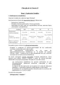 Explicación estadística: La relevancia estadística y su rol en la explicación de fenomenos