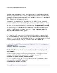 Progressive Care RN Assessment A