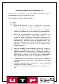 Impacto Ambiental en las Lomas Costeras de Perú: Descripción, Causas y Soluciones - Prof. 