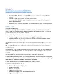 Appunti delle lezioni del corso di Progettazione Urbana Sostenibile