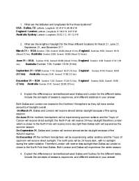 Climate change assignment