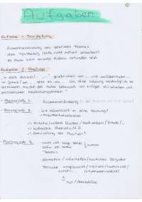 Klausuraufgaben - Darstellung, Sachtextanalyse und Stellungnahme