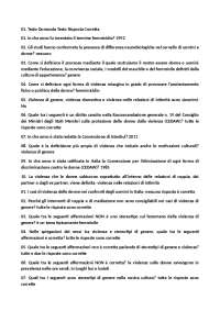 Rilevazione, protezione, valutazione e trattamento, vittime e autori, viol. gen