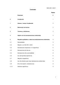 Etiquetado ambiental Tipo II según NCh-ISO 14021.Of2002