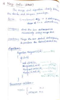Merge Sort Time Complexity Analysis