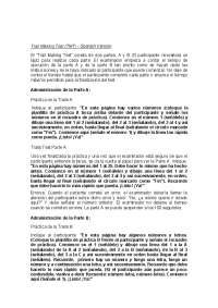 Trail Making Test (TMT) - Versión Española