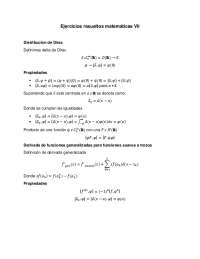 Resueltos de ejercicios de distribución de Dirac y derivadas generales