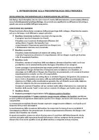Psicopatologia dello sviluppo (prof.ssa Marina Miscioscia)