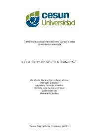 El Existencialismo es un Humanismo: Análisis del Ensayo de Jean-Paul Sartre