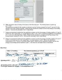 Lab 4- equillibrium constants