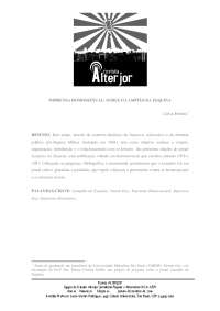 Jornal Lampião da Esquina: Publicação para Homossexuais no Brasil (1978-1981)
