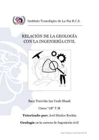 La relación de la geología con la ingeniería civil