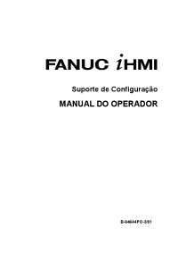 Manual do Operador FANUC TF PLUS - Suporte de configuração