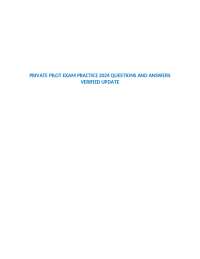 Primary Flight Controls, Airspace Classes, and Minimum Requirements for VFR Flights
