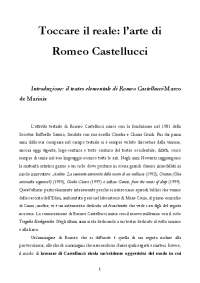 Toccare il reale: l’arte di Romeo Castellucci