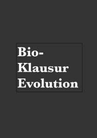 Lernzettel Klausur Evolution Q4