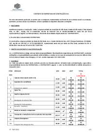 Contrato de Serviços de Mão de Obra Civil entre EIRELI e JV Construções