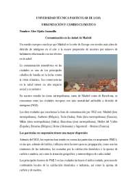 Contaminación y Salud en Madrid: Estudio sobre Dióxido de Nitrógeno y Partículas