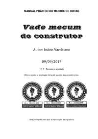 Manual Prático do Mestre de Obras - Prof. Salvador