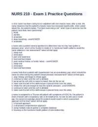 Nursing Assessment and Patient Care Techniques