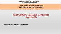 Talento Humano Talento Humano Talento Humano Talento Humano Talento Humano Talento Humano