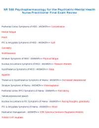 Comparison of Select SSRI and SNRI Medications: Half-Life, Interactions, and Uses