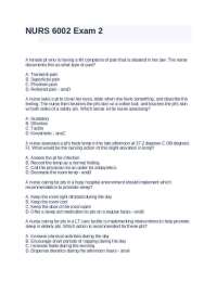 Nursing Assessment: Identifying and Addressing Pain and Sleep Disturbances