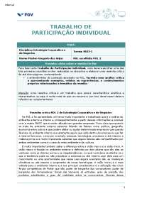 Atividade de participação