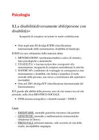 2° Prova Maturità-Socio Sanitario- Disabilità