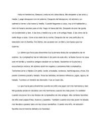 composicion mi vida: composition my life
