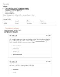 EXSC 505 Quiz Body Systems, Biomechanics, and Bioenergetics (Liberty university)