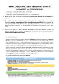Evolución del Departamento de Recursos Humanos: Un Análisis Estratégico - Prof. Rodriguez 