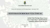 texturas de rochas ígneas