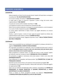 Paniere svolto "Disegno 3" - Prof.ssa Rallo