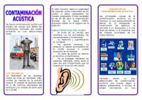 Contaminación Acústica: Efectos y Causas