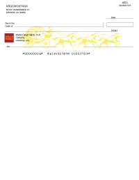 Wells Fargo Check Template