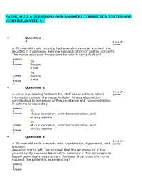 Pathology Quiz: Questions and Answers on Respiratory Conditions