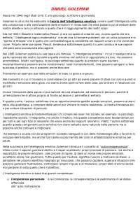 daniel goleman - riassunto