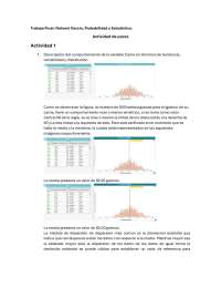 Trabajo final Coursera