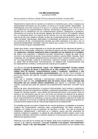 Los micromachismos: formas sutiles de control y dominio masculino