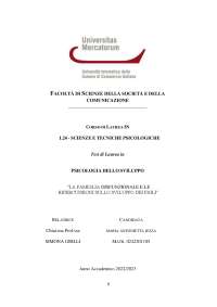 La famiglia disfunzionale e le ripercussioni sullo sviluppo dei figli