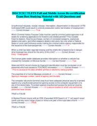 Criminal Justice Agencies and Nlets System: Codes and Procedures