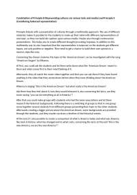 Unterrichtsvorschlag Transcultural Learning