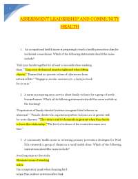 Nursing: Preparing for Various Scenarios in Healthcare